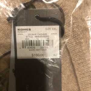 Mark Anthony cashmere V-neck brand new
